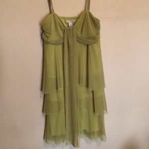 Green Party dress